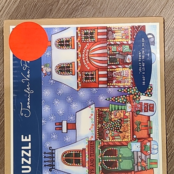 Like New 1000p Panoramic Holiday Puzzle - Picture 2 of 4